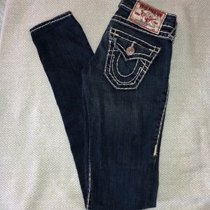 True Religion skinny jeans size 24